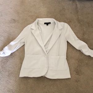 White blazer